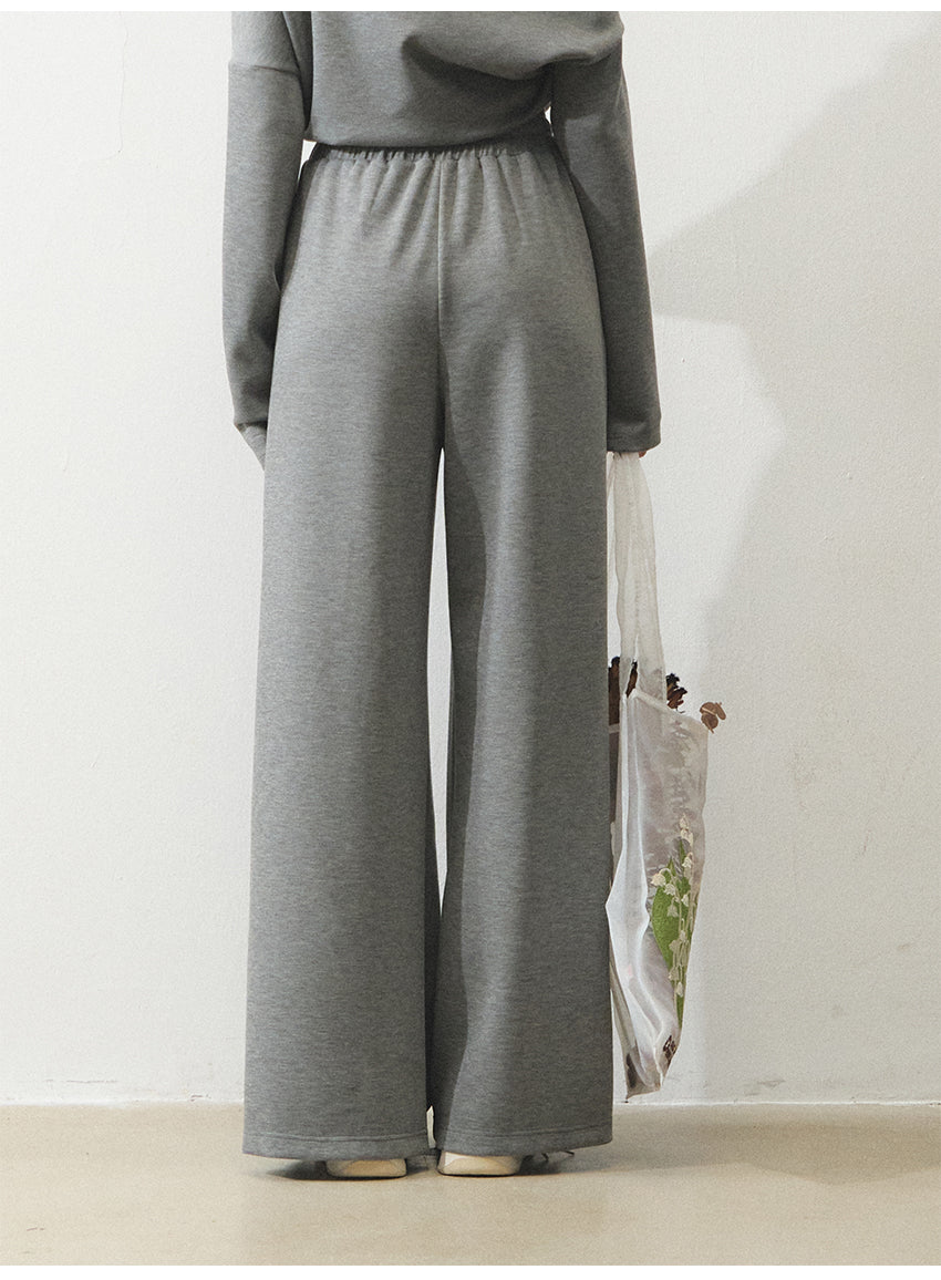 BOHOL BLING "Deconstructed Gray" Knit Set