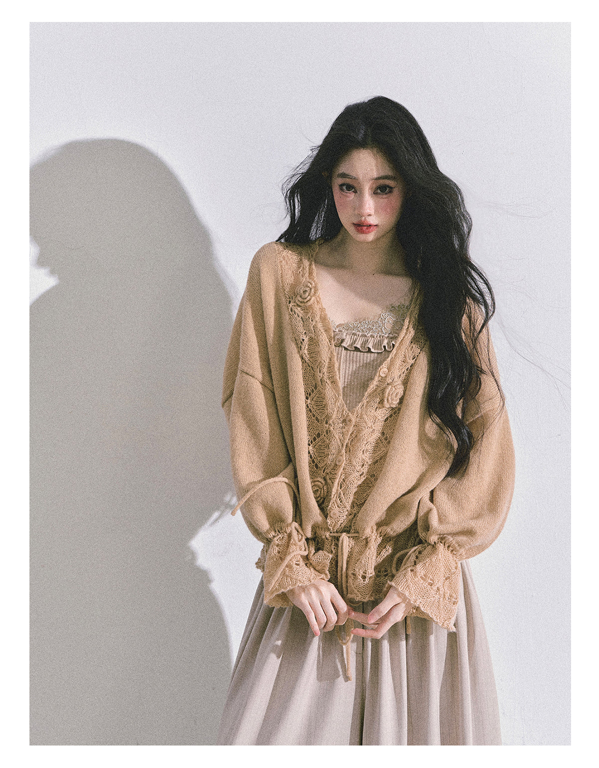 SHAOYEYAN Honey Cozy Loose Fit Knit Cardigan