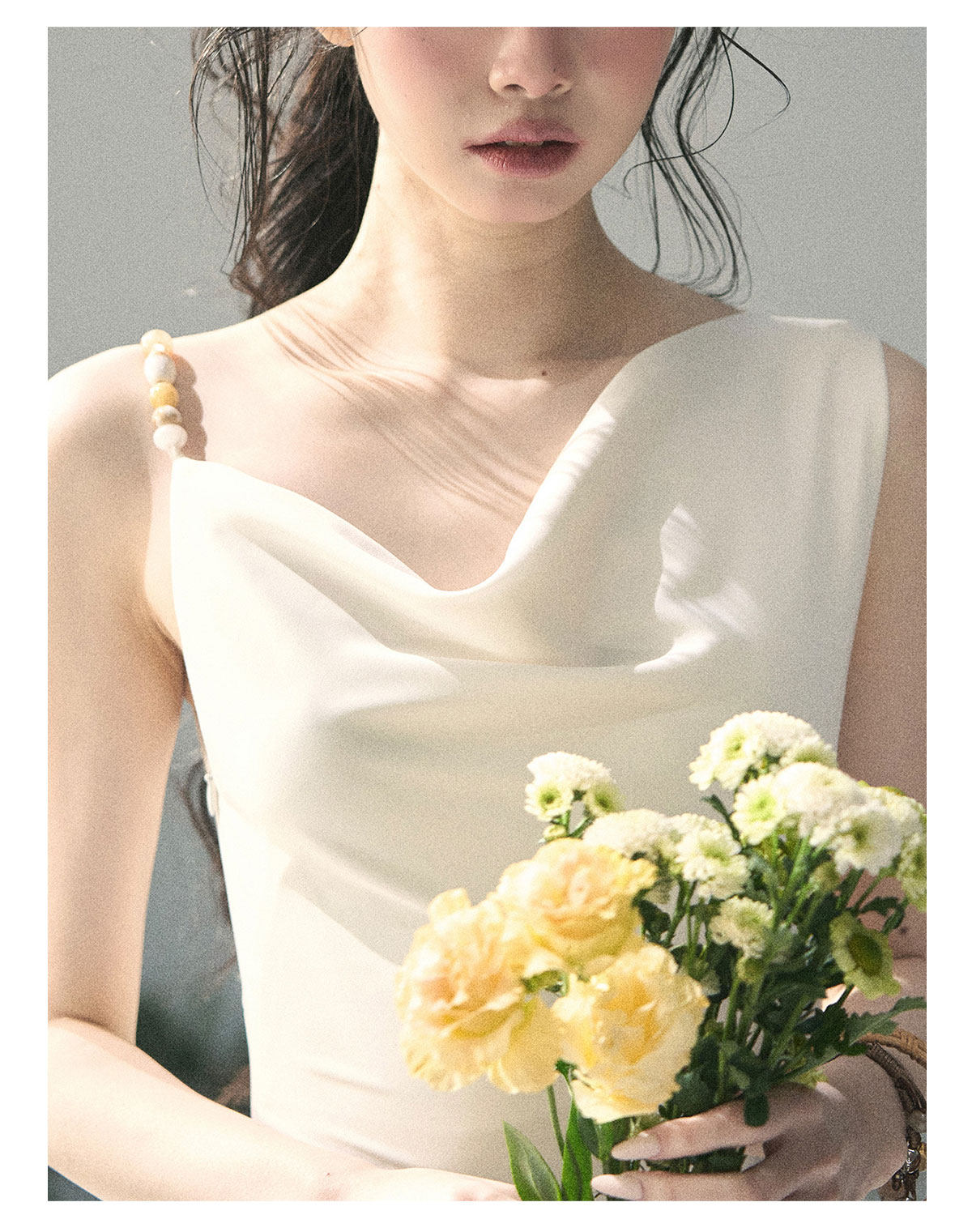 ShaoYeYan Aomalm Moonlight Sonata French Elegant Sleeveless Dress