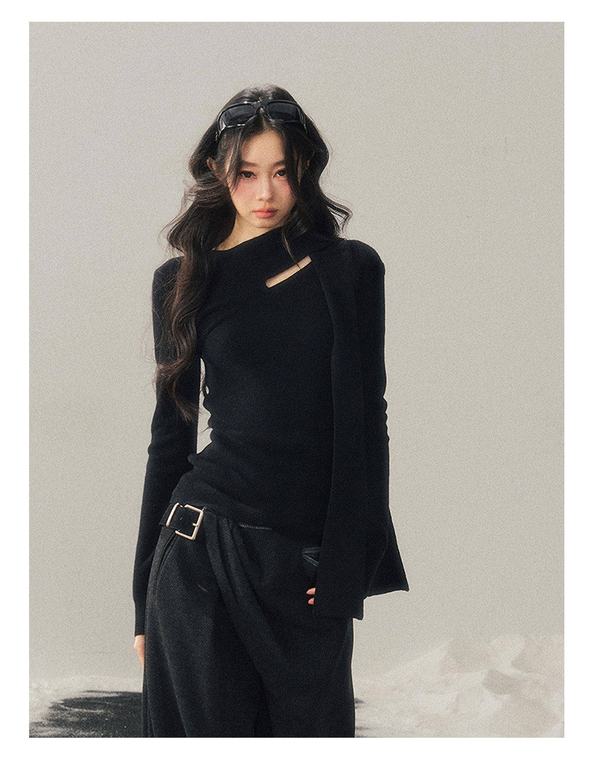 ShaoYeYan Aomalm Memory's Dusk Thermal Knit Top