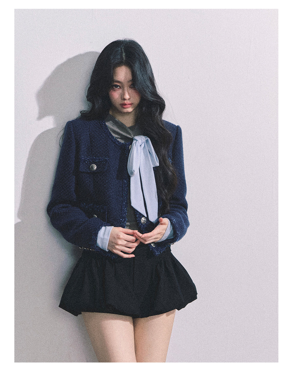 ShaoYeYan French Sweet Fragrance Island Loose Fit Tweed Jacket