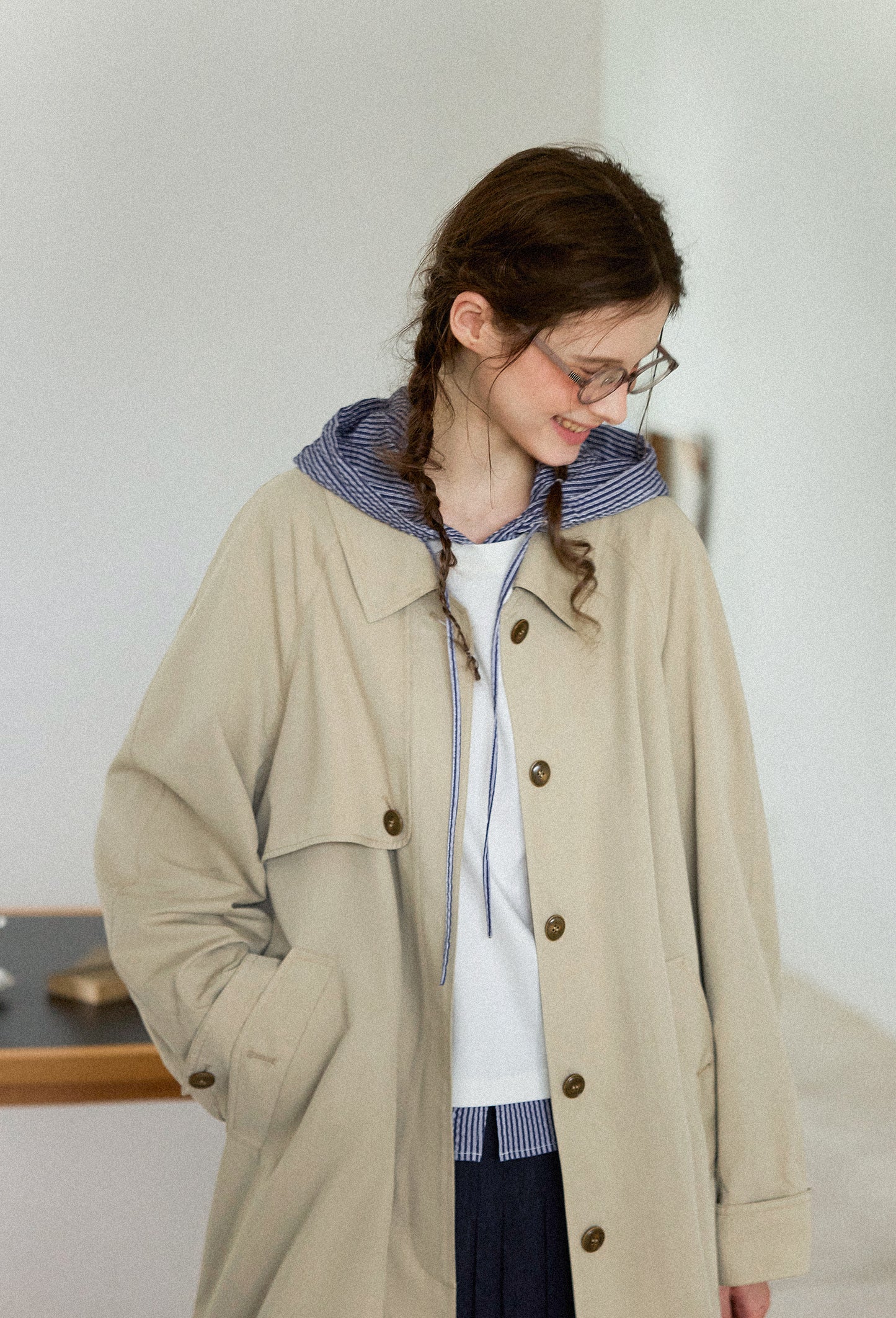 Letm "Nordic Love Letter" Trench Coat
