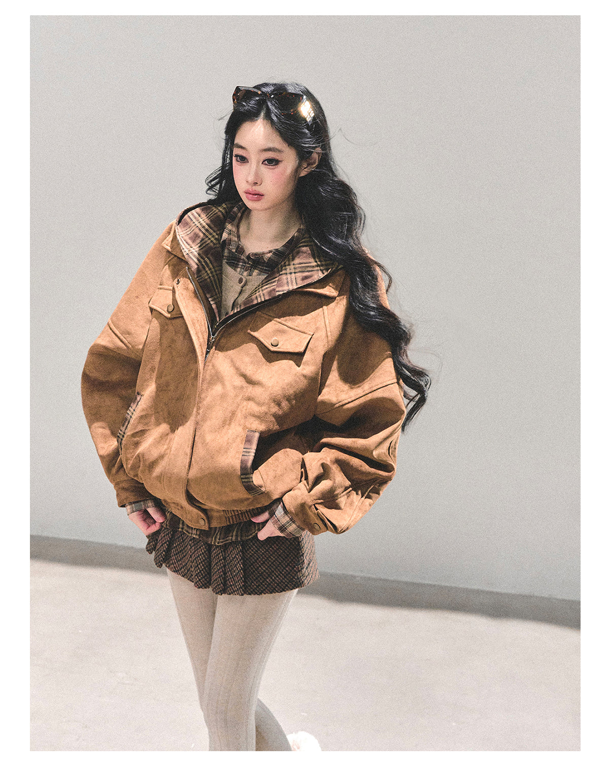 ShaoYeYan Landing Before Dawn Audrey-Style Jacket