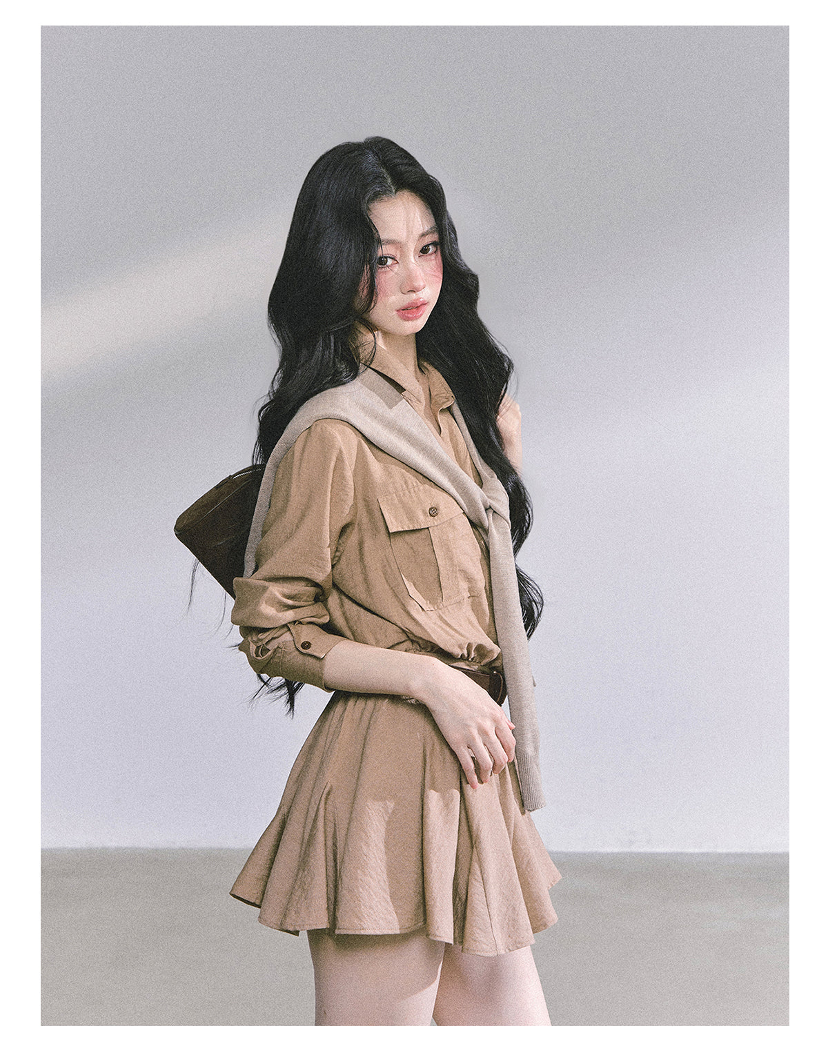 SHAOYEYAN Waist-Defining Office Dress