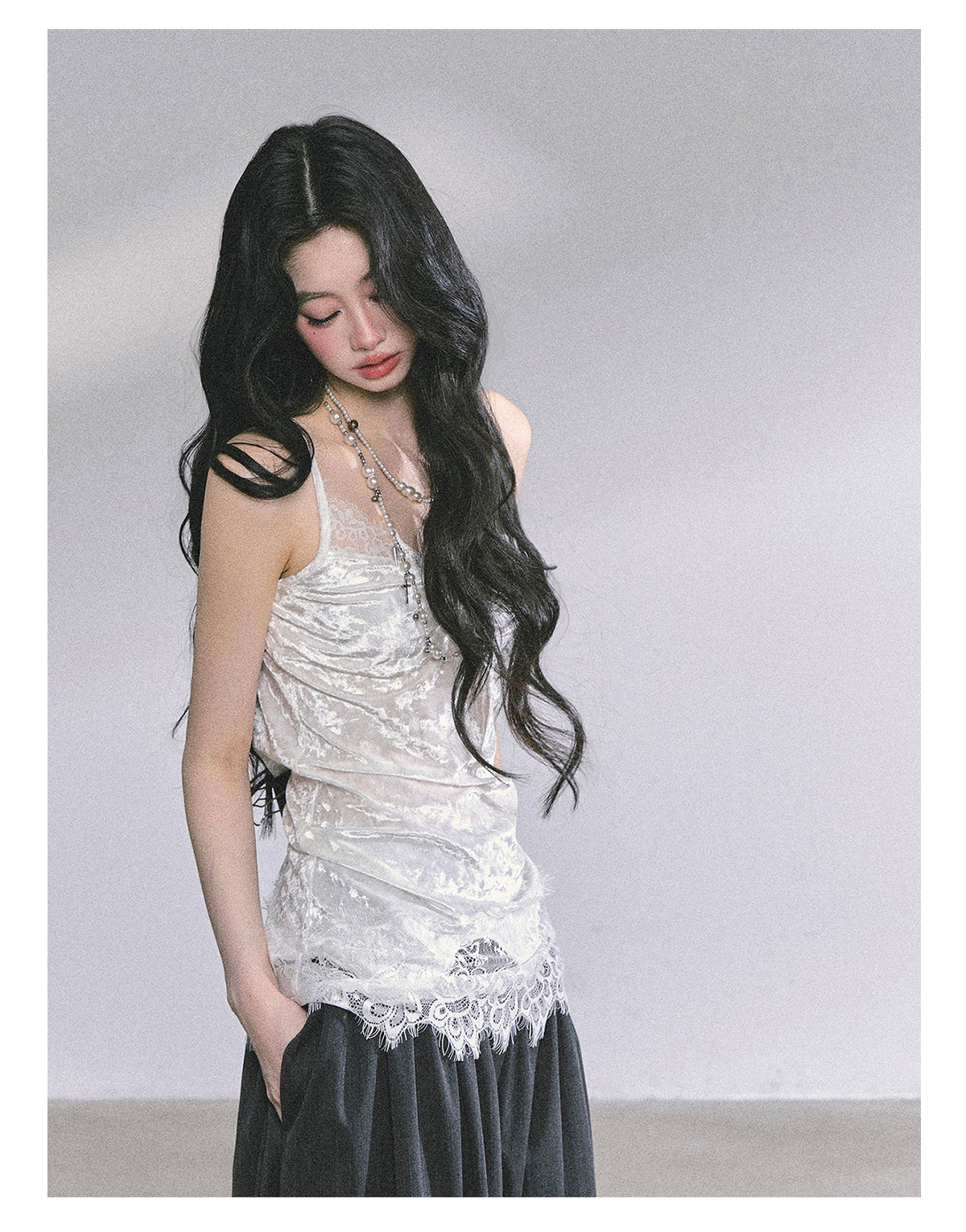 ShaoYeYan Royal Dream Ballet French Lace Top