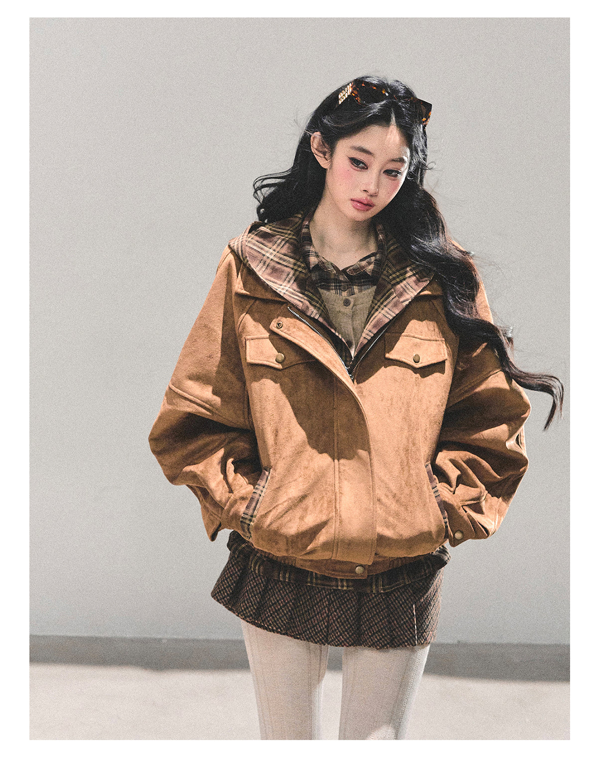 ShaoYeYan Landing Before Dawn Audrey-Style Jacket