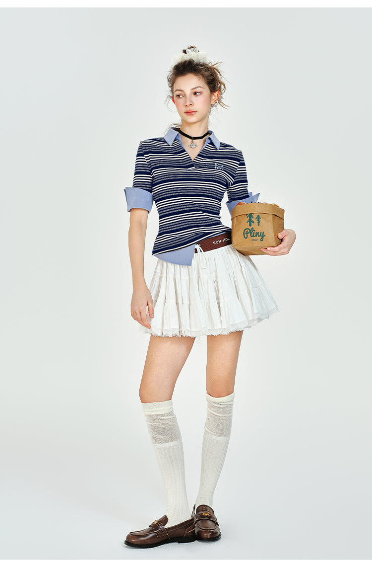 BOHOL BLING "Miu-Style Scholar" Polo Tee