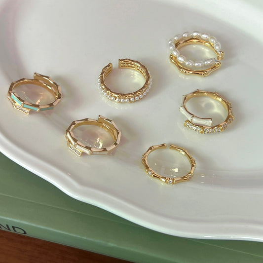 VIGVOG 2024 Bamboo-Inspired Ring Collection