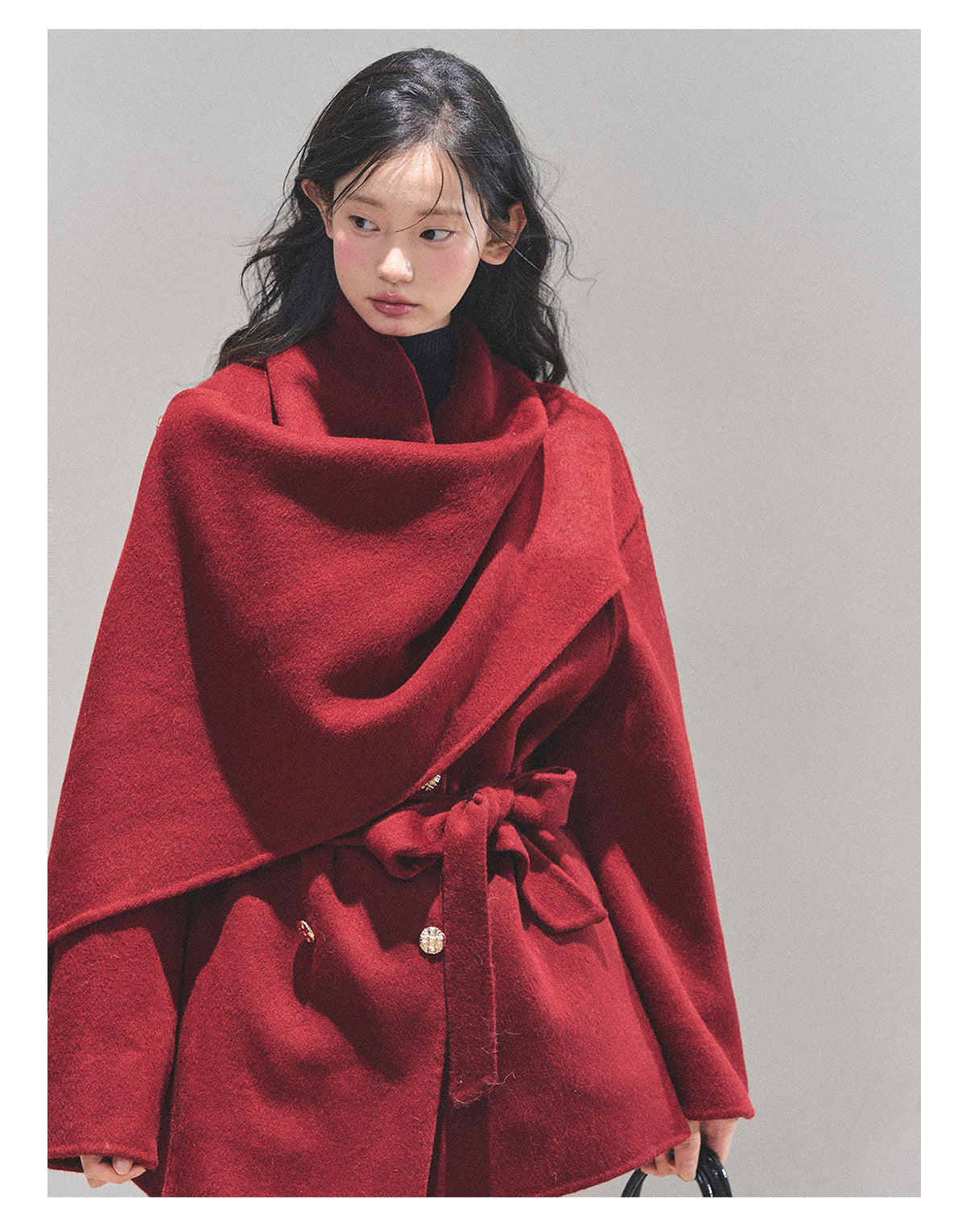 ShaoYeYan Aomalm Winter Basel Double-Faced Wool Coat