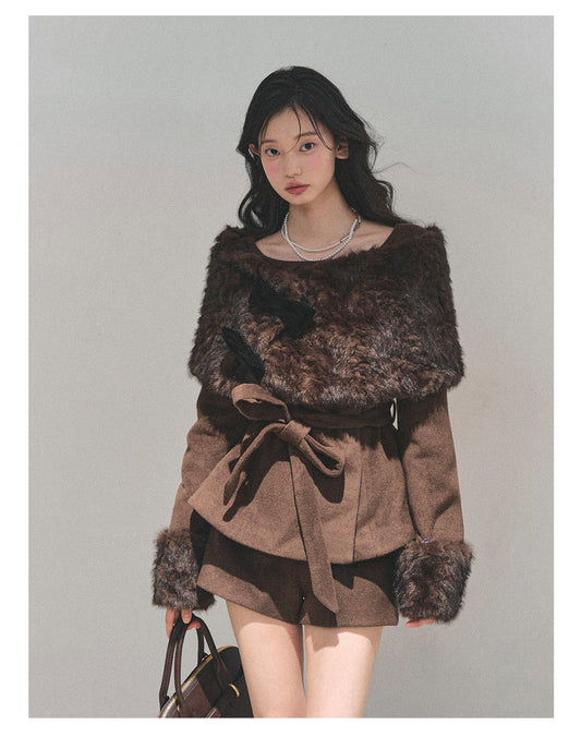 ShaoYeYan Aomalm Through Her Dreams French Three-Piece Set