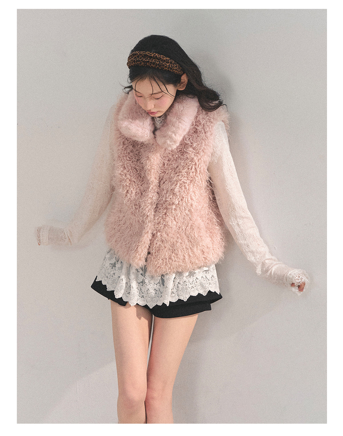 ShaoYeYan Aomalm Dream's Warmth Reversible Faux Fur Coat