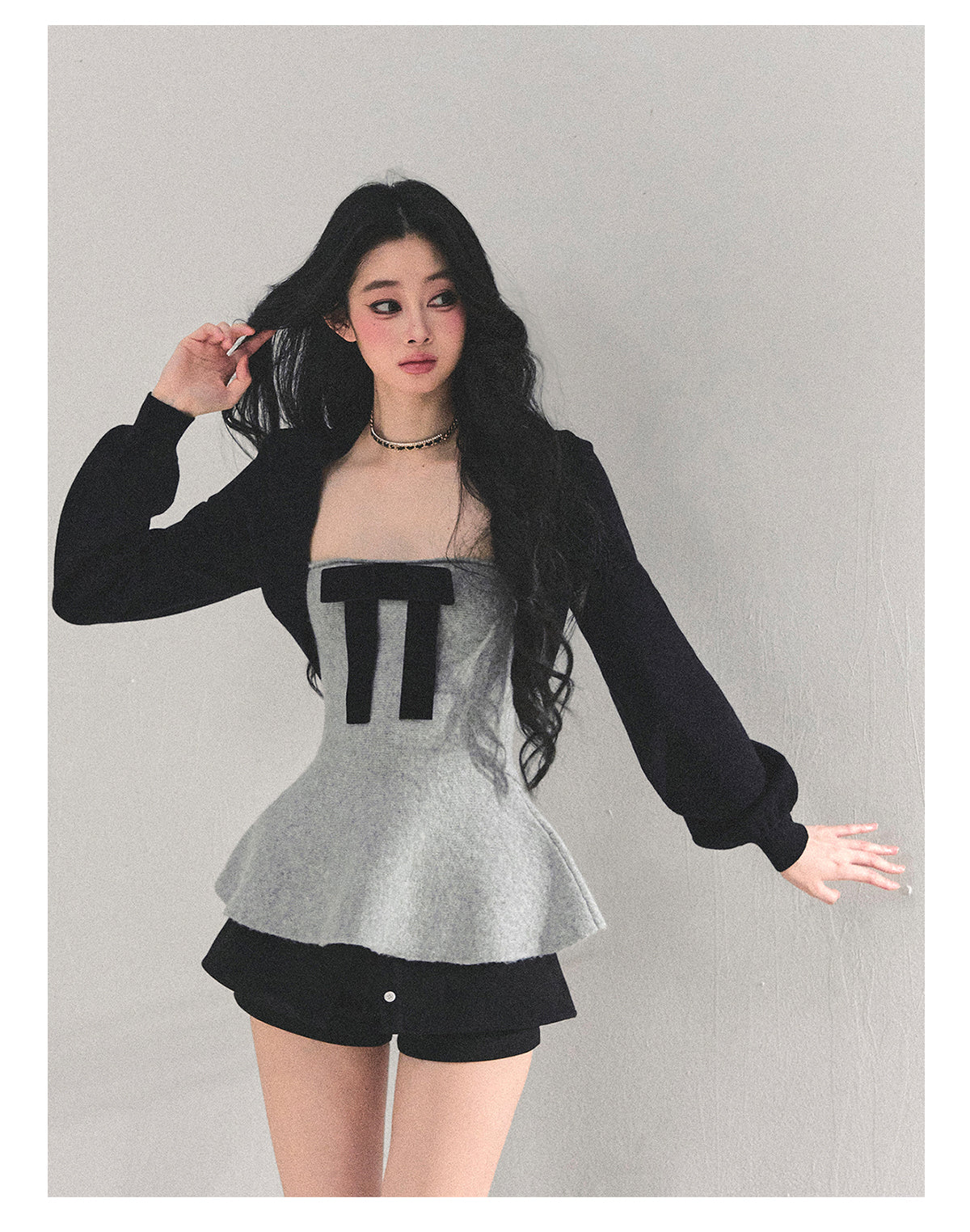 ShaoYeYan Lingering Warmth French Princess T-Shirt Set