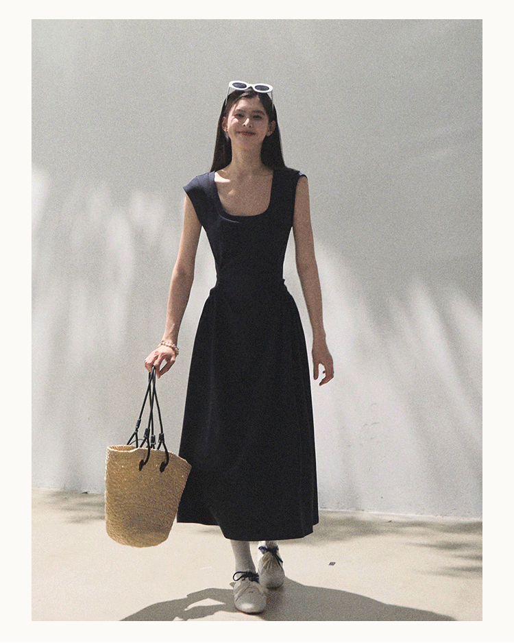 OAKMOO 'Island Summer' Lyocell Dress