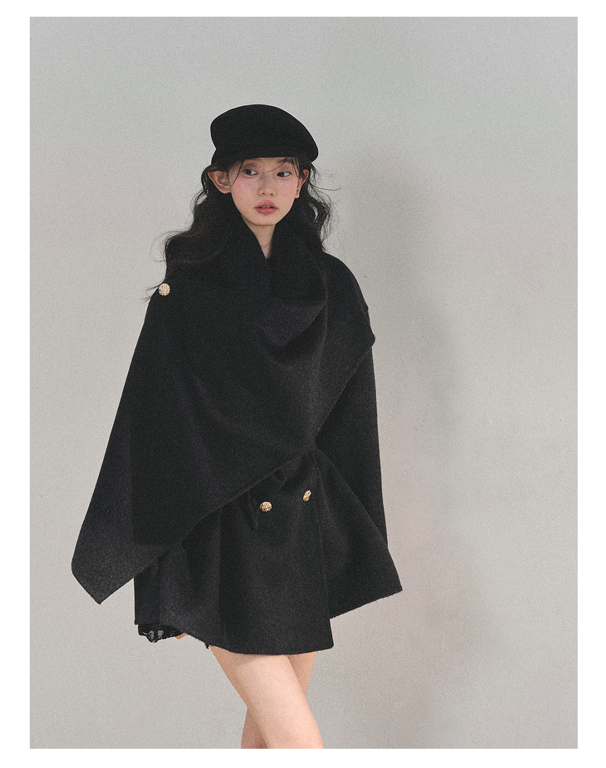 ShaoYeYan Aomalm Winter Basel Double-Faced Wool Coat