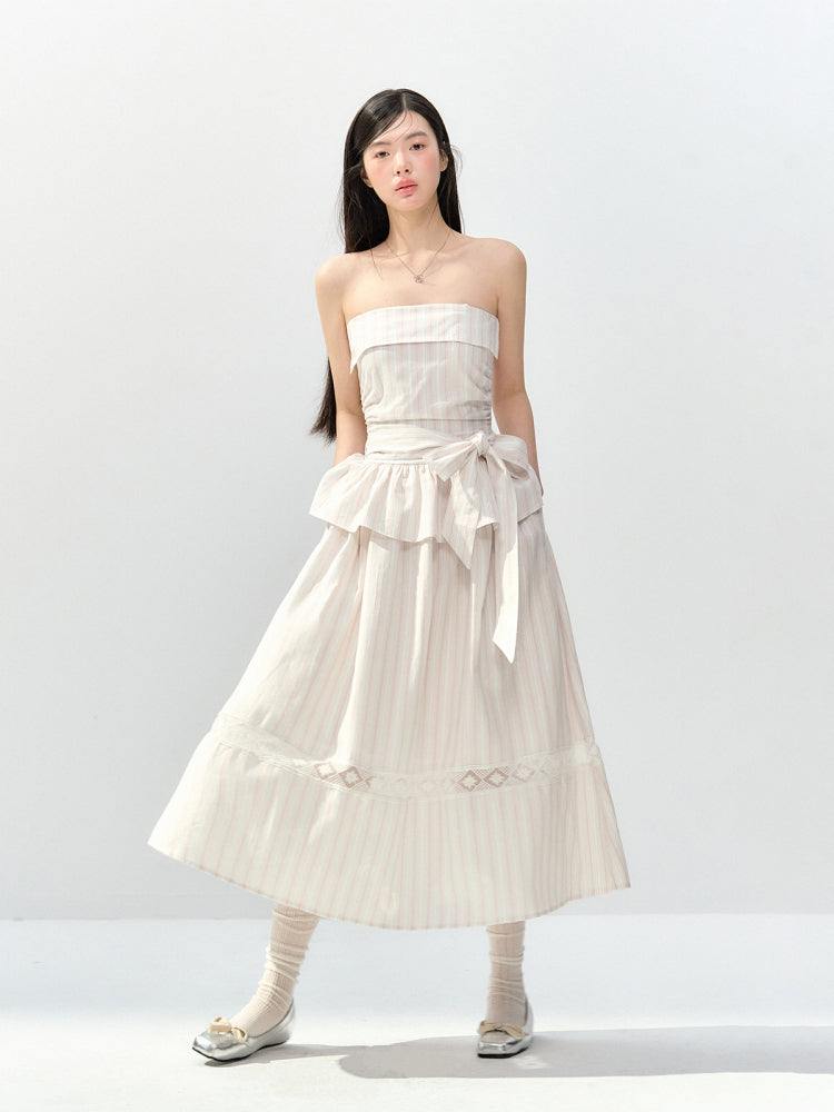ANNATTO Sheer Cherry Blossom Dress
