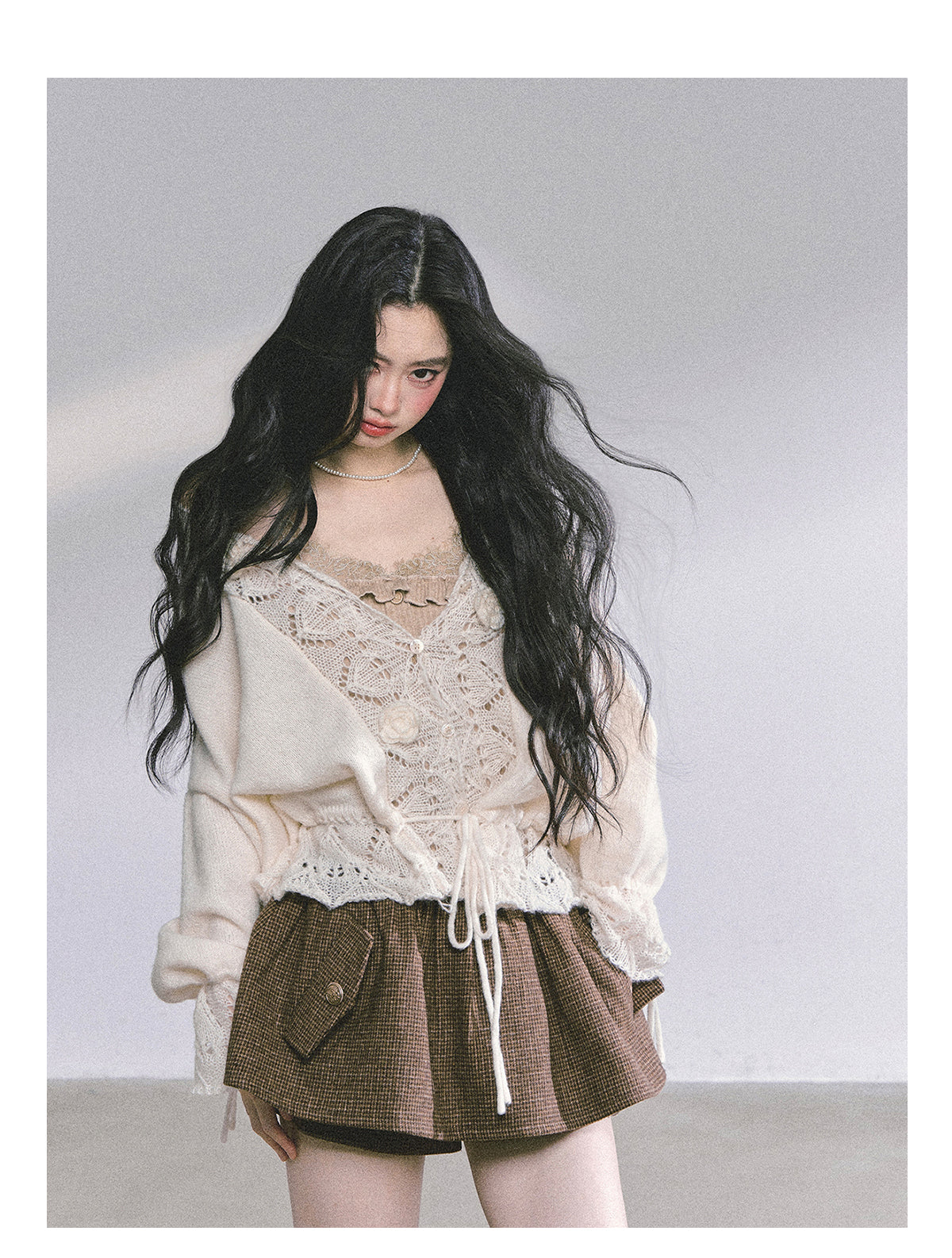 SHAOYEYAN Honey Cozy Loose Fit Knit Cardigan