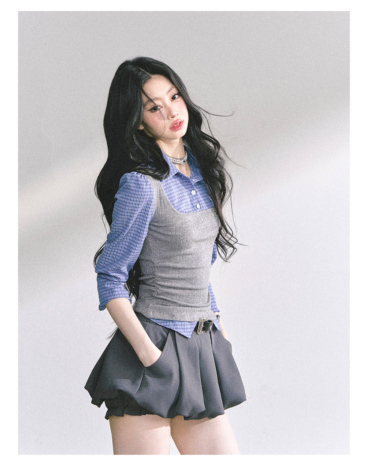 SHAOYEYAN American Style Plaid Shirt