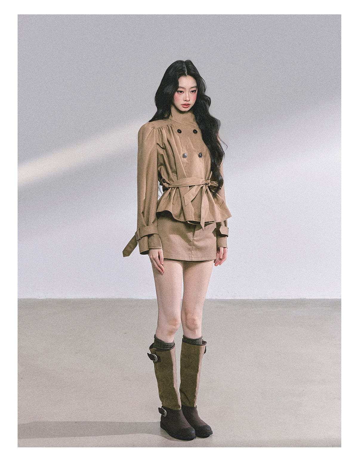 SHAOYEYAN Audrey Hepburn Style Two-Piece Set