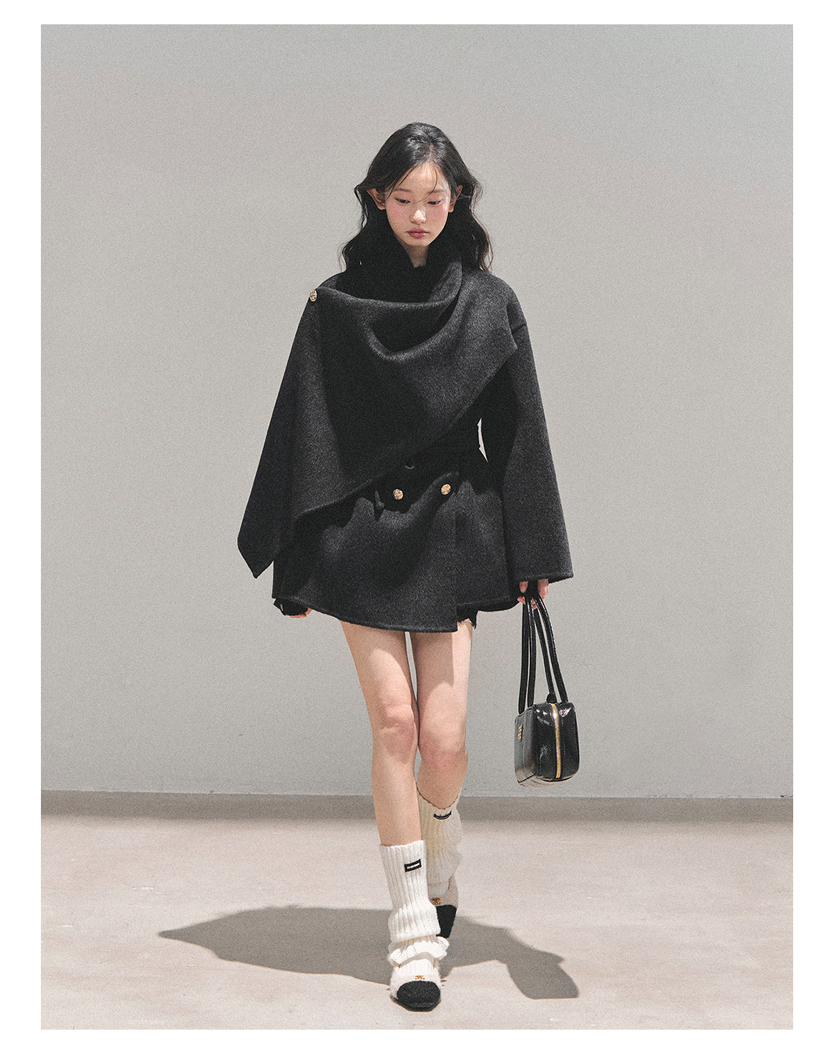 ShaoYeYan Aomalm Winter Basel Double-Faced Wool Coat