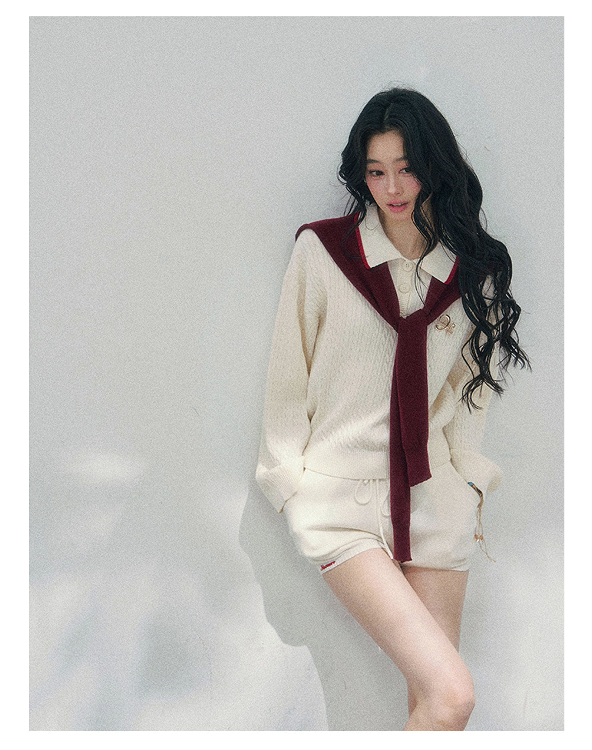 ShaoYeYan Aomalm Liz Senior Gentle Style Knit Set