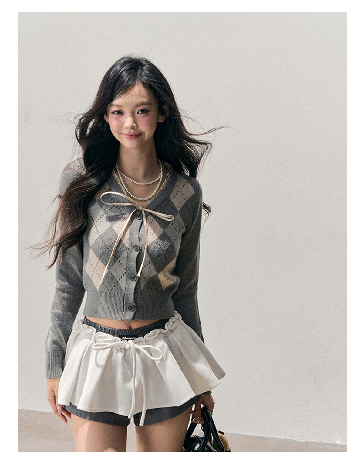 ShaoYeYan Aomalm Intoxicated Sobriety French Cardigan