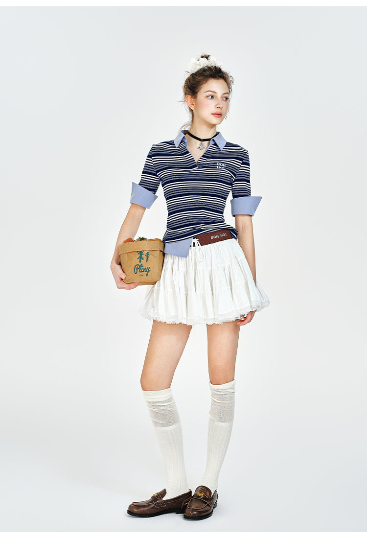 BOHOL BLING "Miu-Style Scholar" Polo Tee