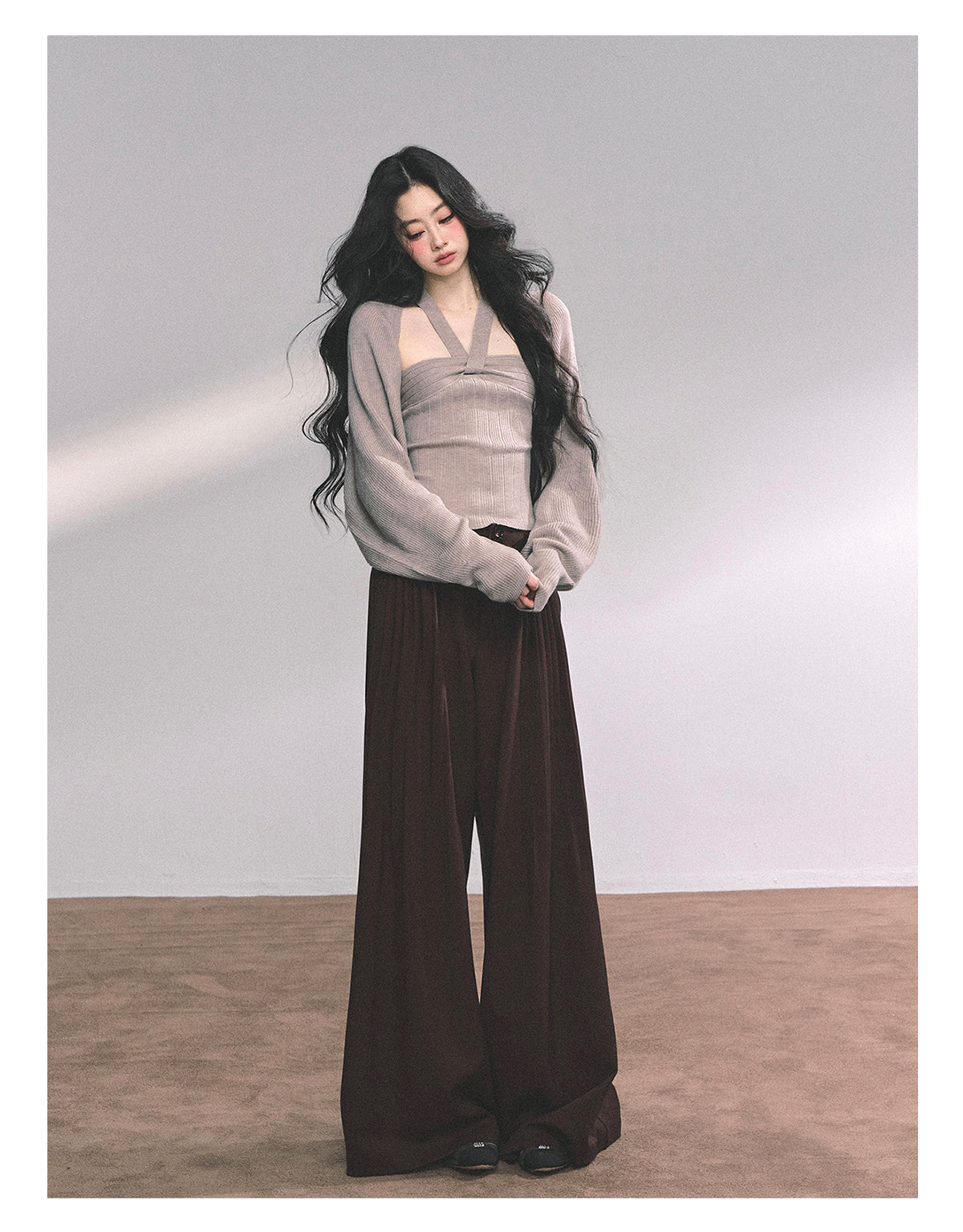 ShaoYeYan Spoiled Heiress French Knit Set