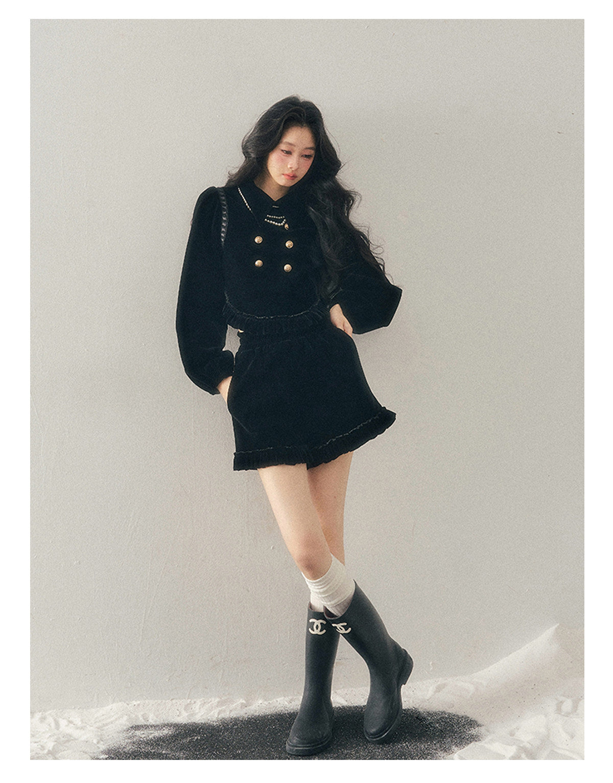 ShaoYeYan Aomalm Chapter Seven Nights French Velvet Set
