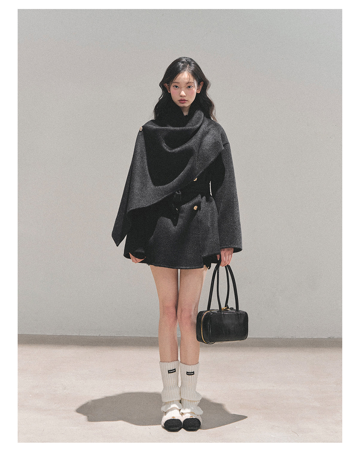 ShaoYeYan Aomalm Winter Basel Double-Faced Wool Coat