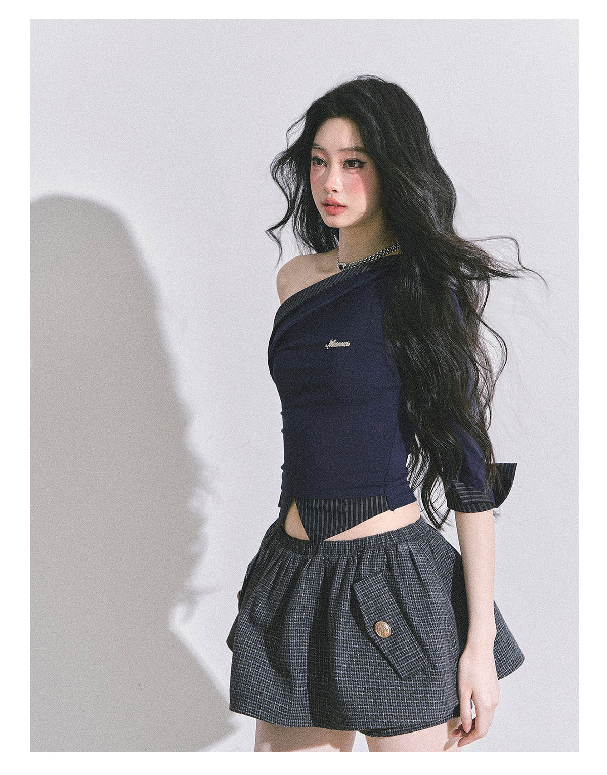 SHAOYEYAN Off-Shoulder Slimming T-Shirt