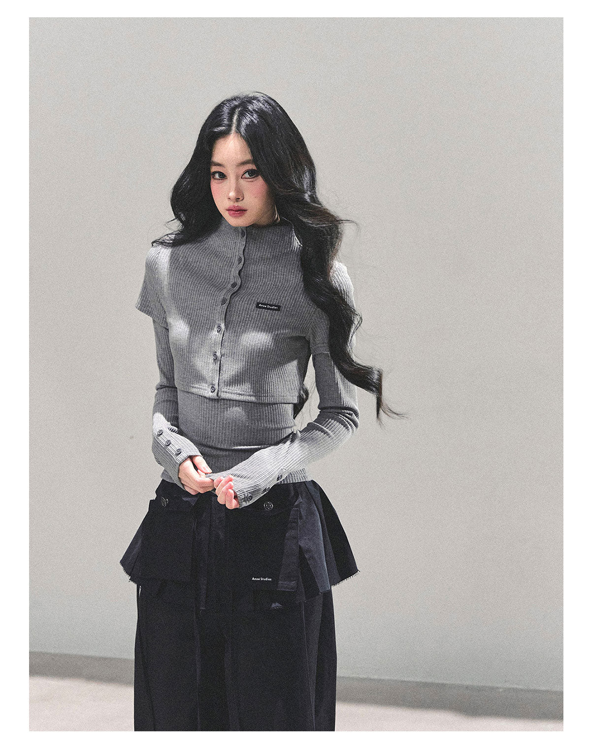 ShaoYeYan Soft Fall American Knit Set