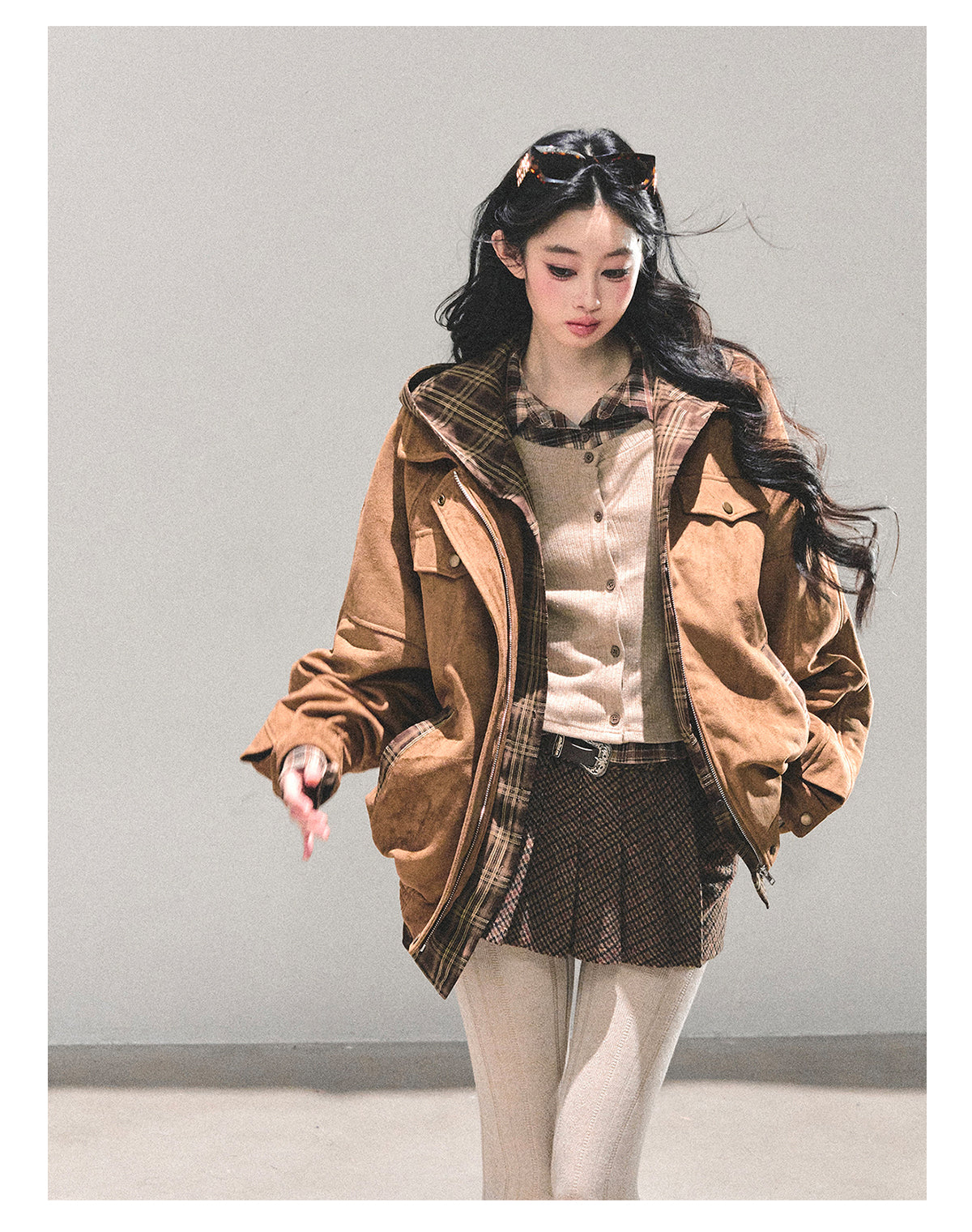 ShaoYeYan Landing Before Dawn Audrey-Style Jacket