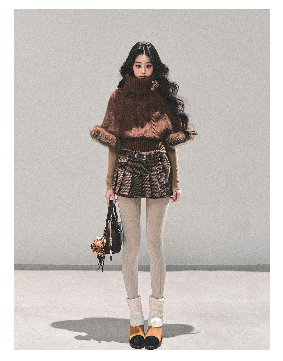 ShaoYeYan Only She Remains Awake Mohair Sweater