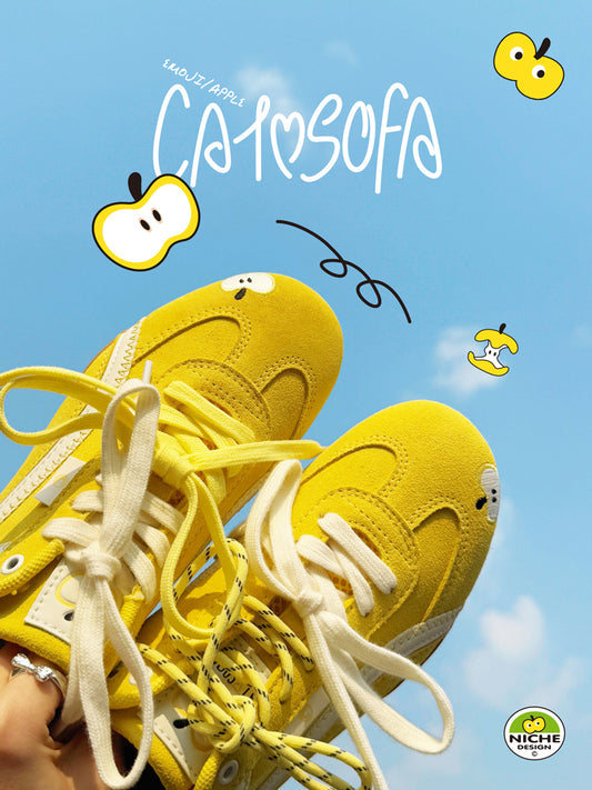 Cat&Sofa Emoji-Lab Series Apple Racing Shoes