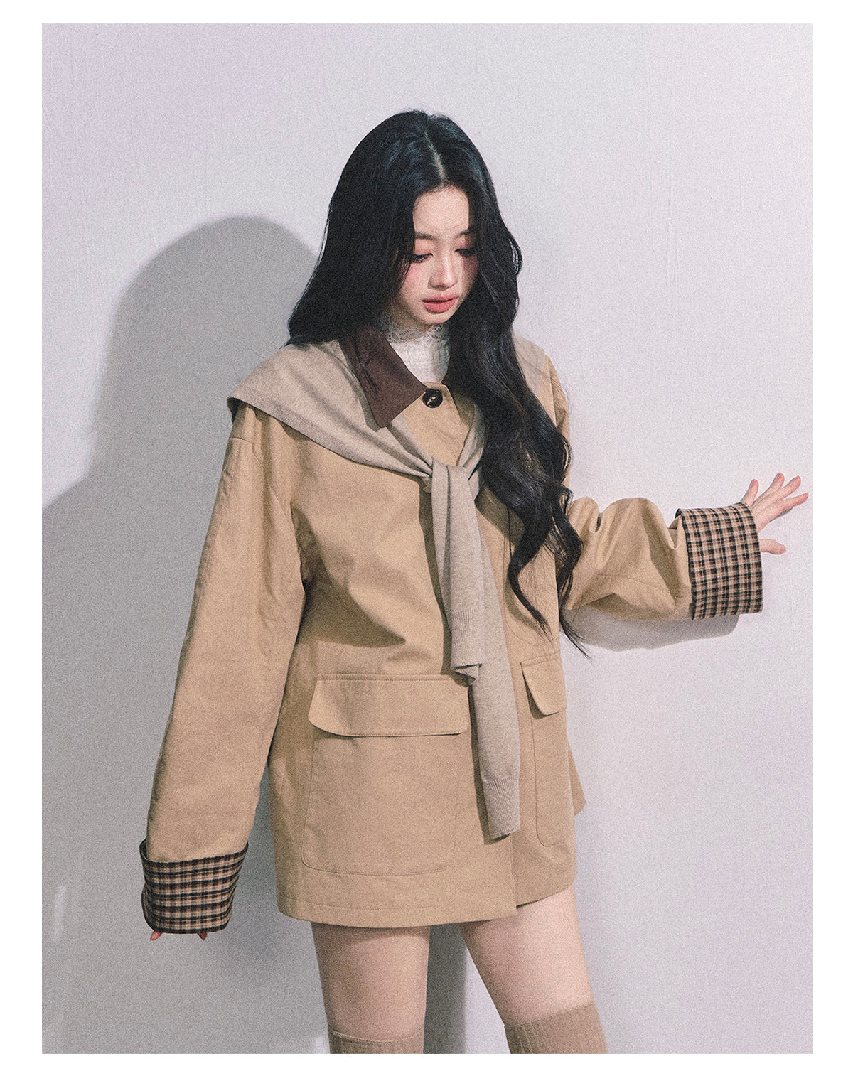 ShaoYeYan Basel Dusk Premium British Trench Coat