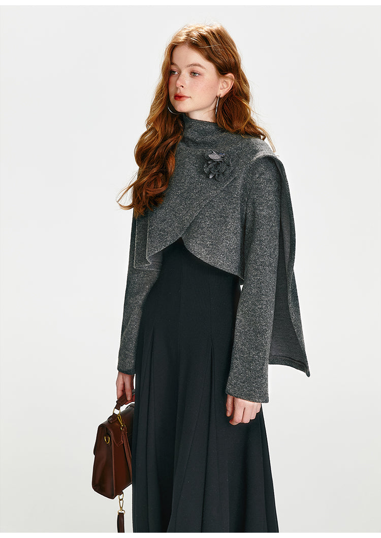BOHOL BLING "French Heiress" Plush Brushed Fleece Dress Set