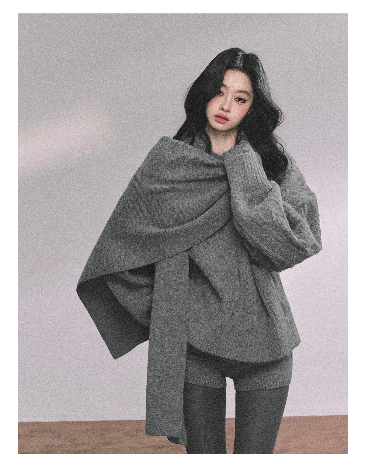 ShaoYeYan Zurich Exchange Student Korean Lazy Style Set