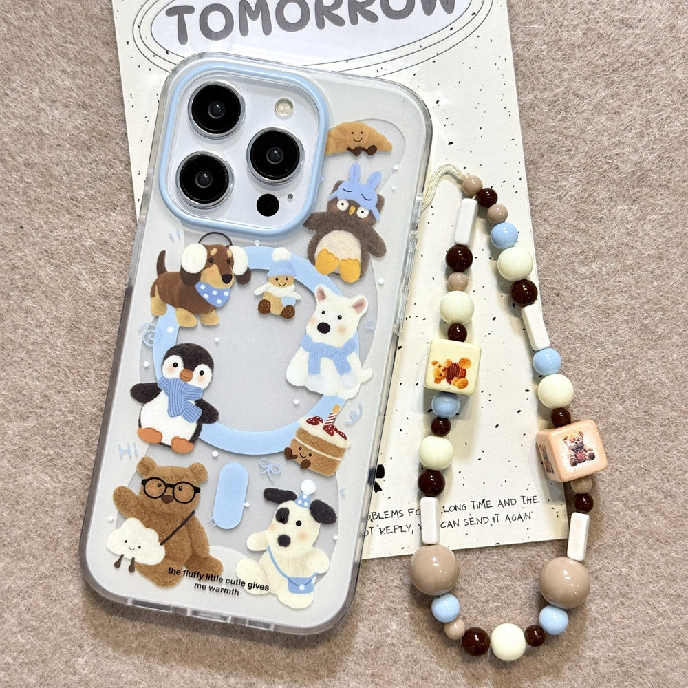Jellycat Scarf Penguin Magnetic Stand Case