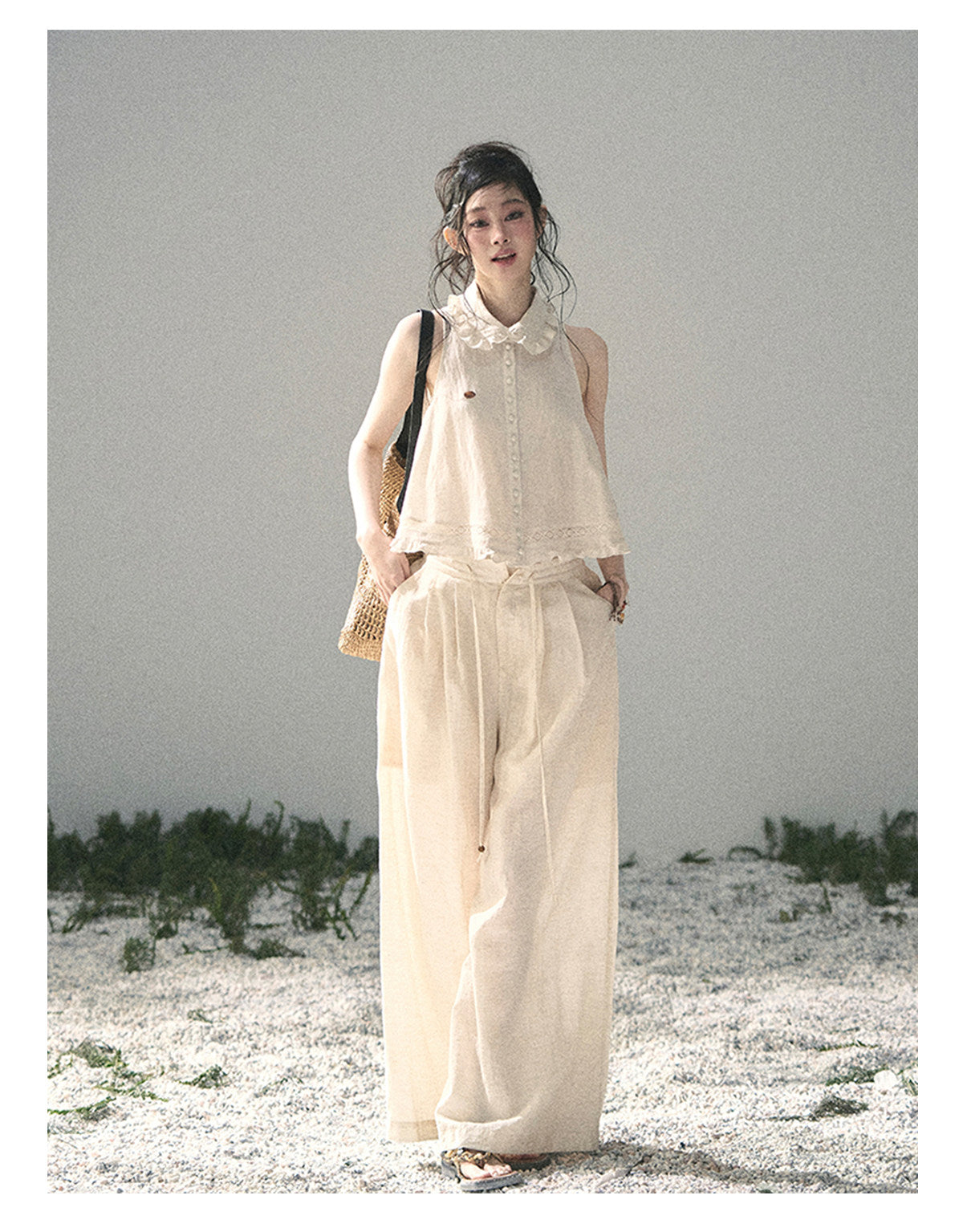 ShaoYeYan Aomalm Soft Cloud French Lace Set