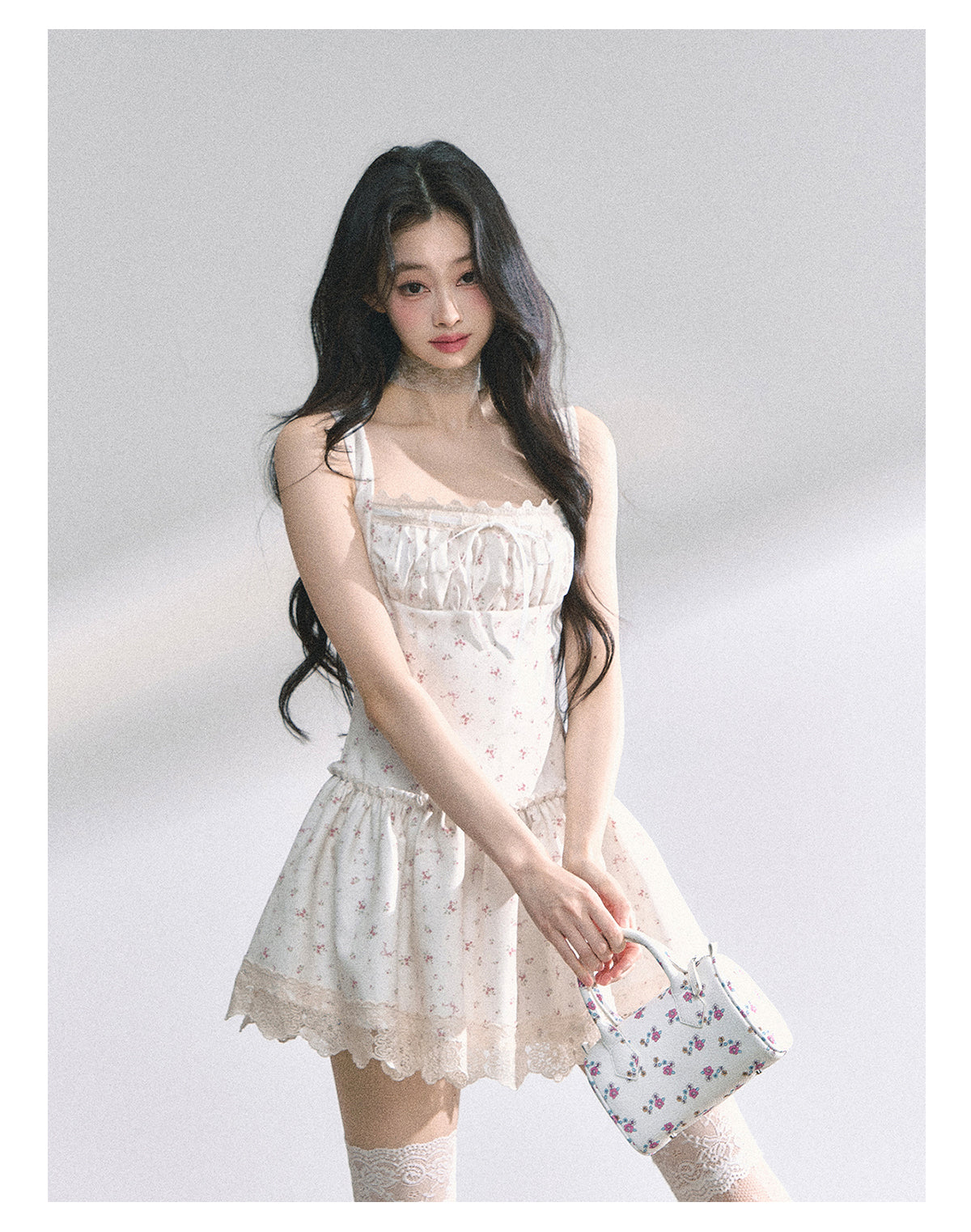 SHAOYEYAN French Lace Babydoll Dress