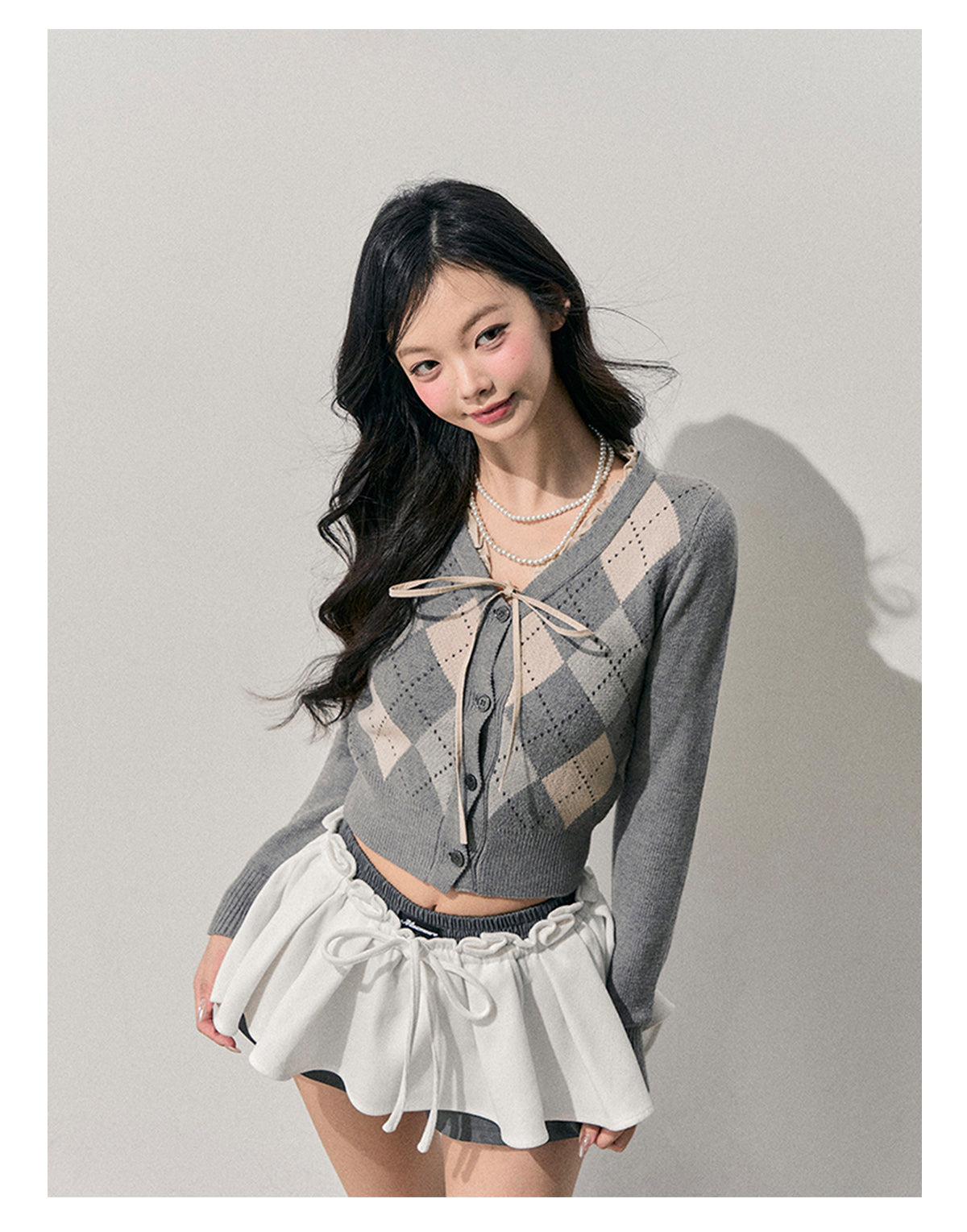 ShaoYeYan Aomalm Intoxicated Sobriety French Cardigan