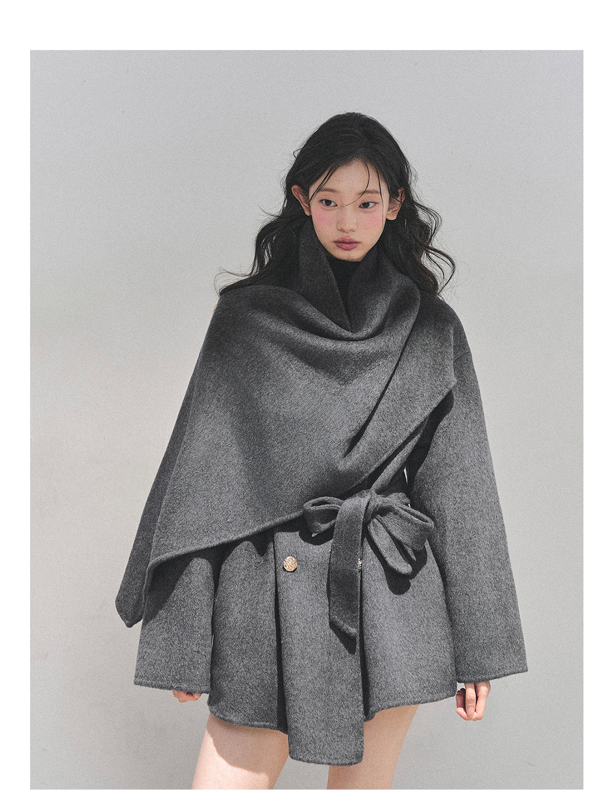 ShaoYeYan Aomalm Winter Basel Double-Faced Wool Coat