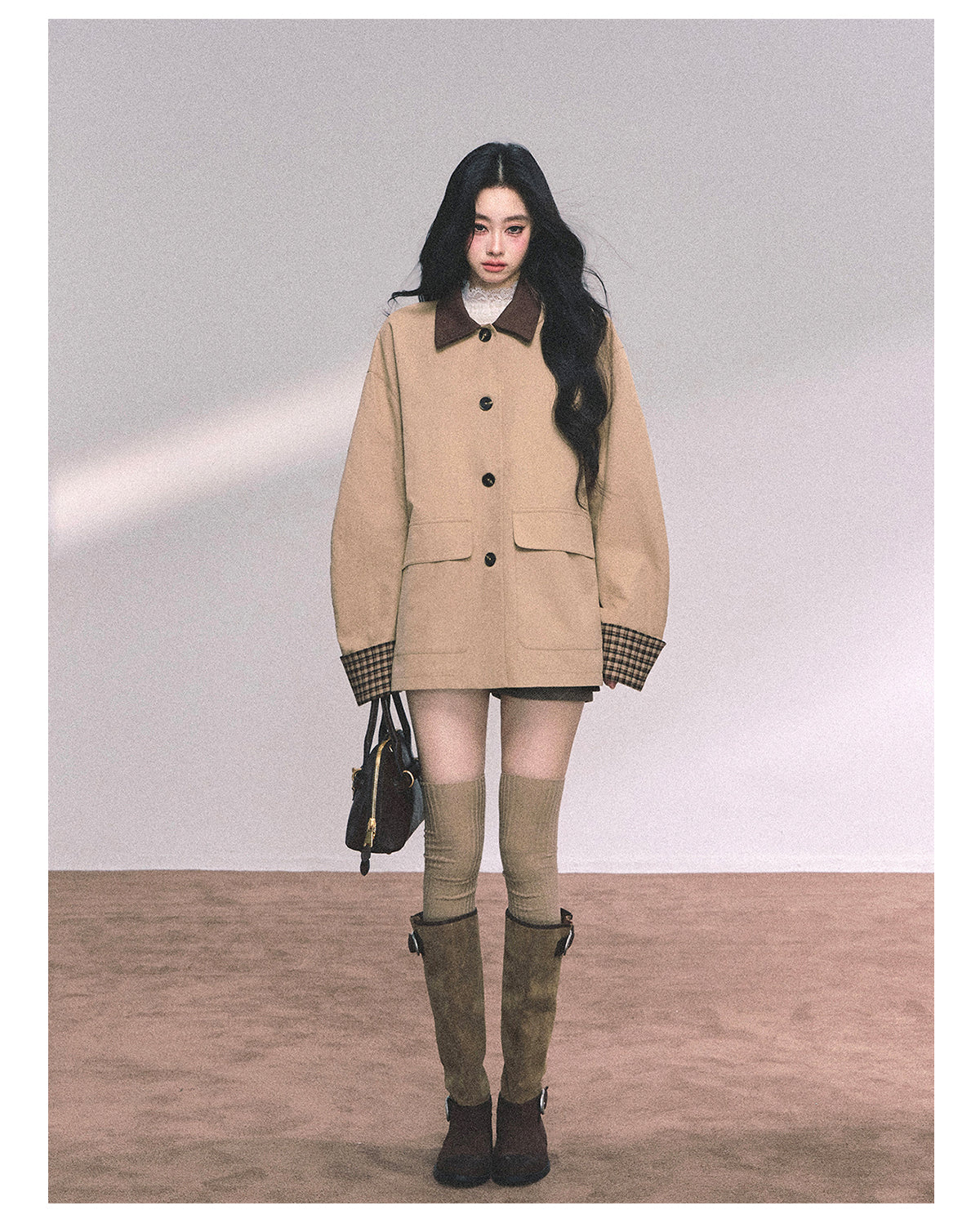 ShaoYeYan Basel Dusk Premium British Trench Coat