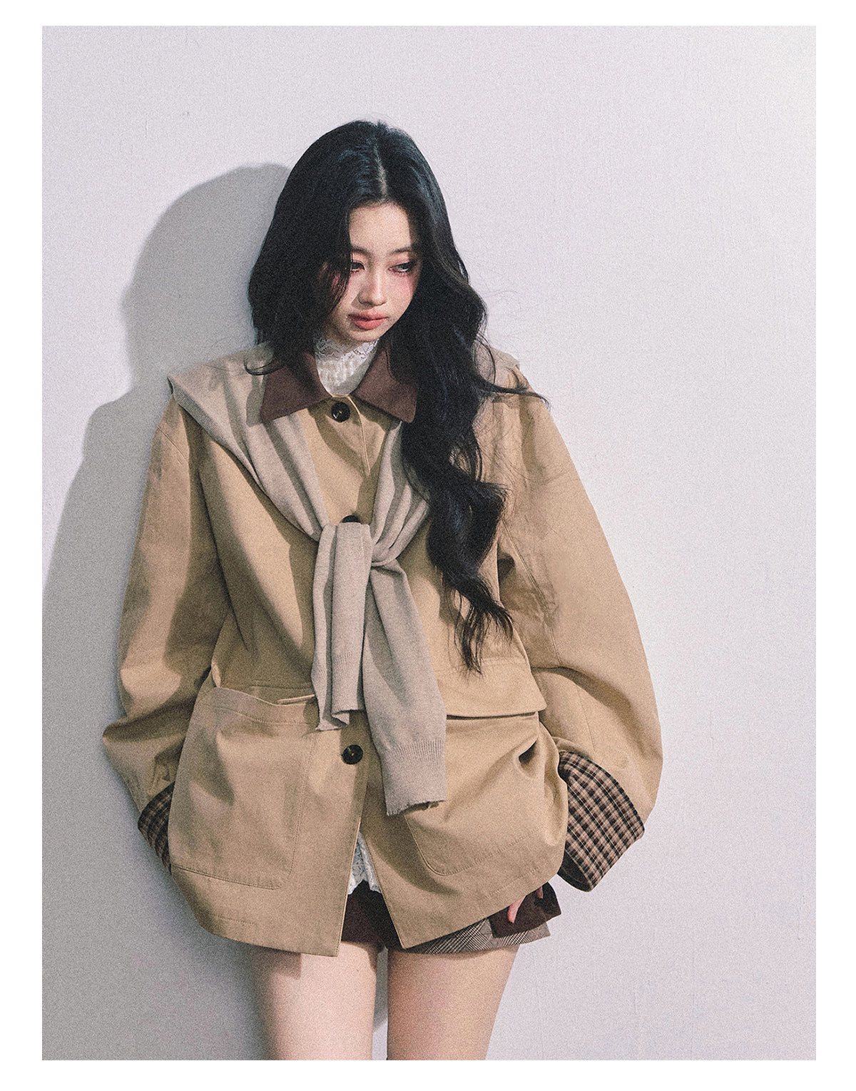 ShaoYeYan Basel Dusk Premium British Trench Coat