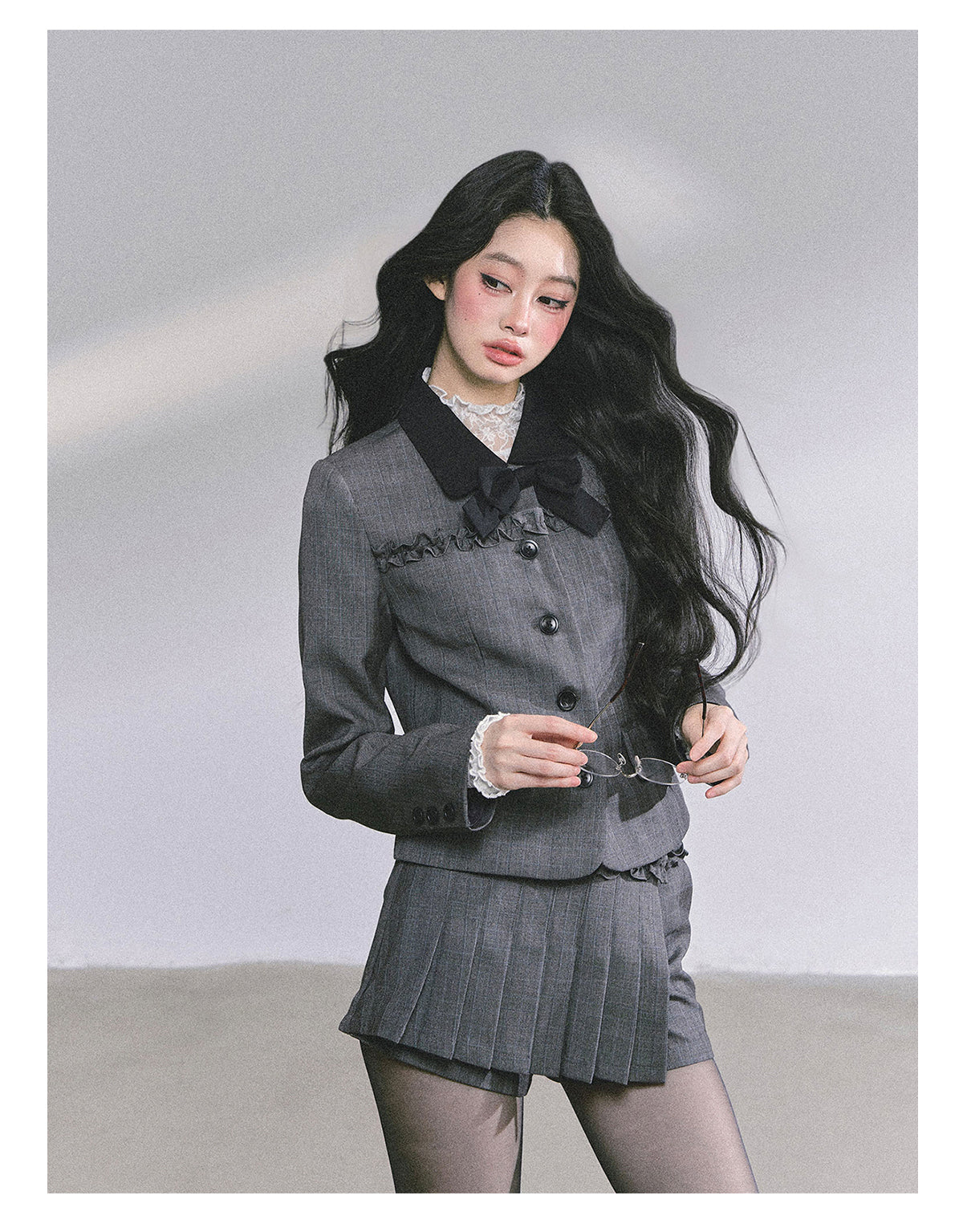ShaoYeYan Miu-Inspired French Academy Style Two-Piece Set