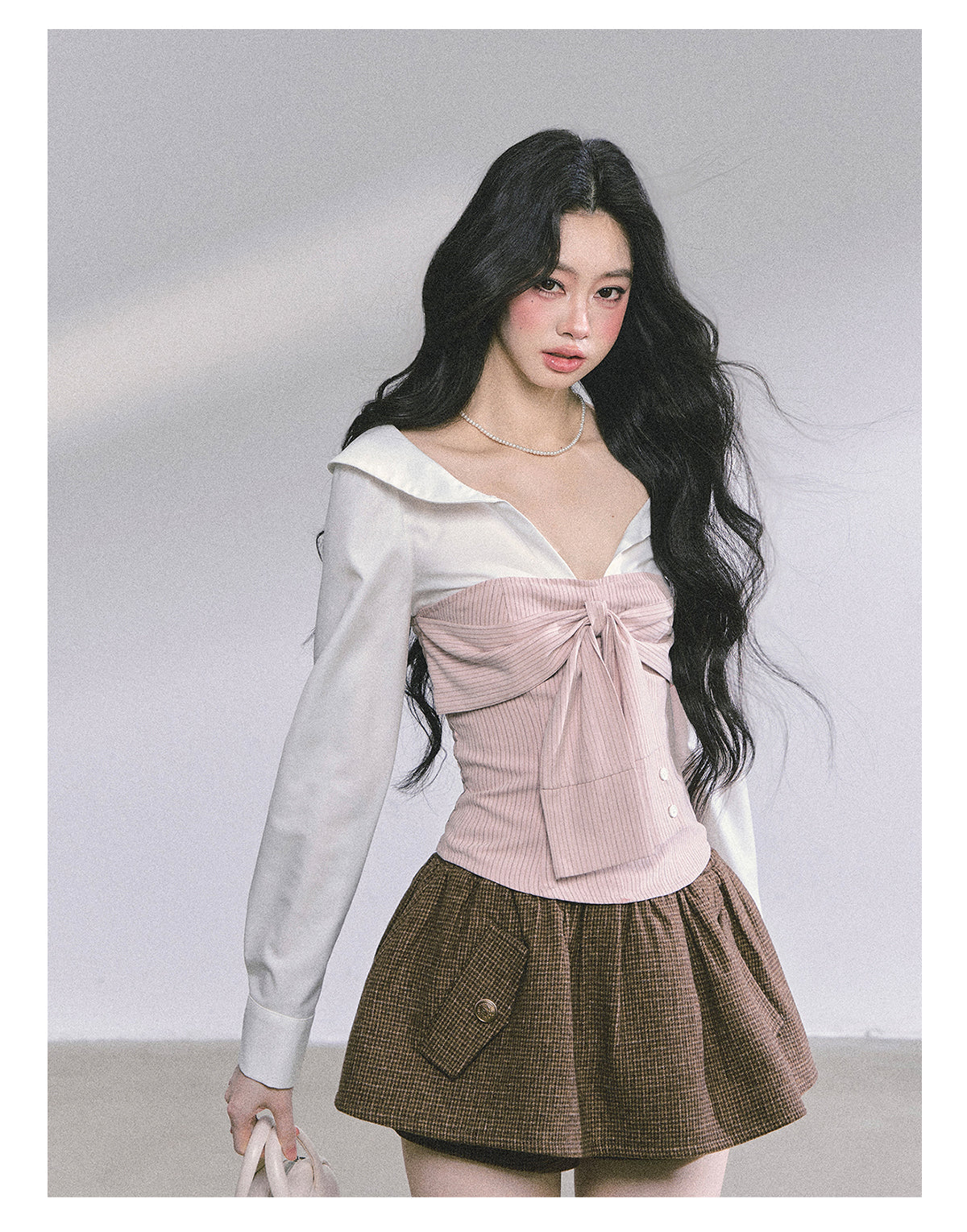 ShaoYeYan Karasuno High School French A-Line Flared Skirt