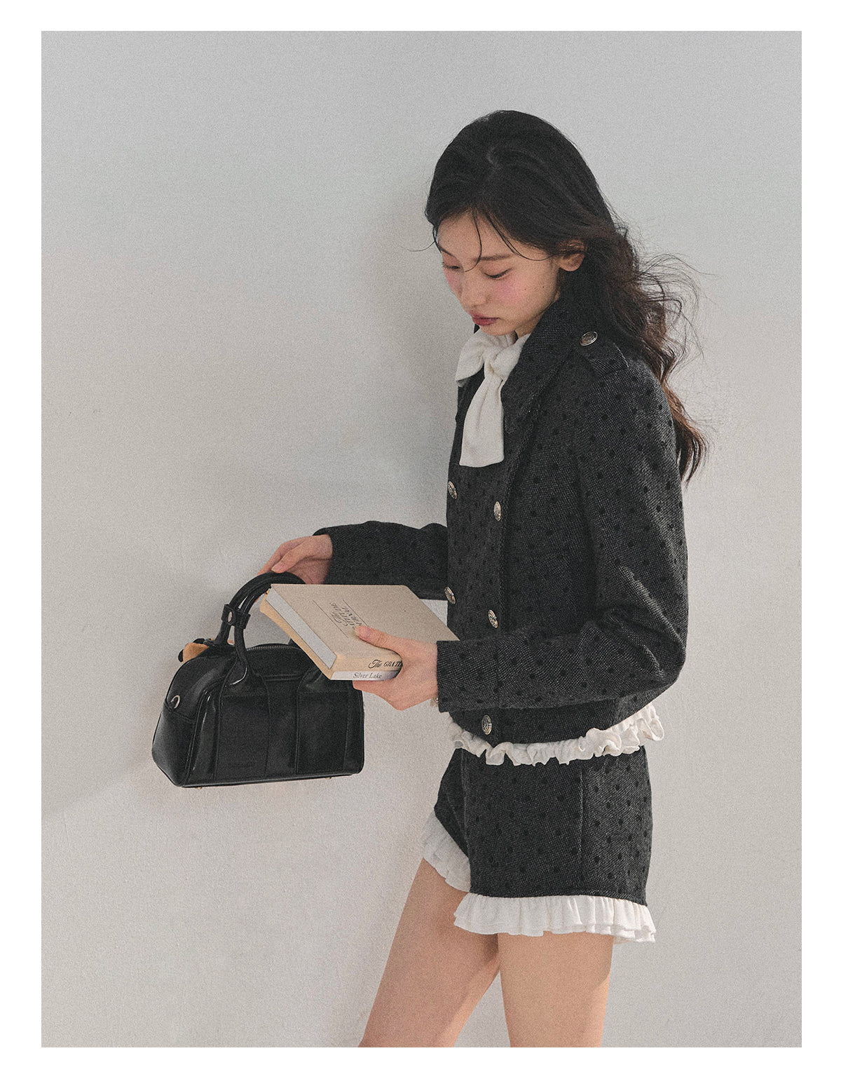 ShaoYeYan Memory Reef Wool Polka Dot Set