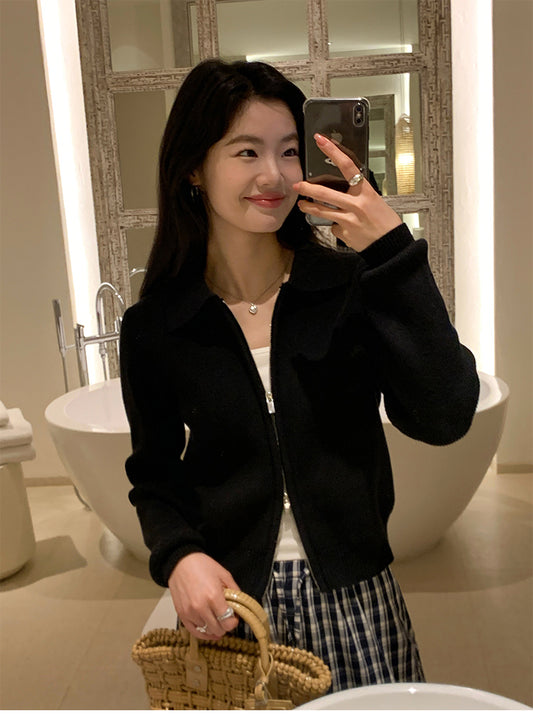 Pusumede Dual-Zip Cardigan