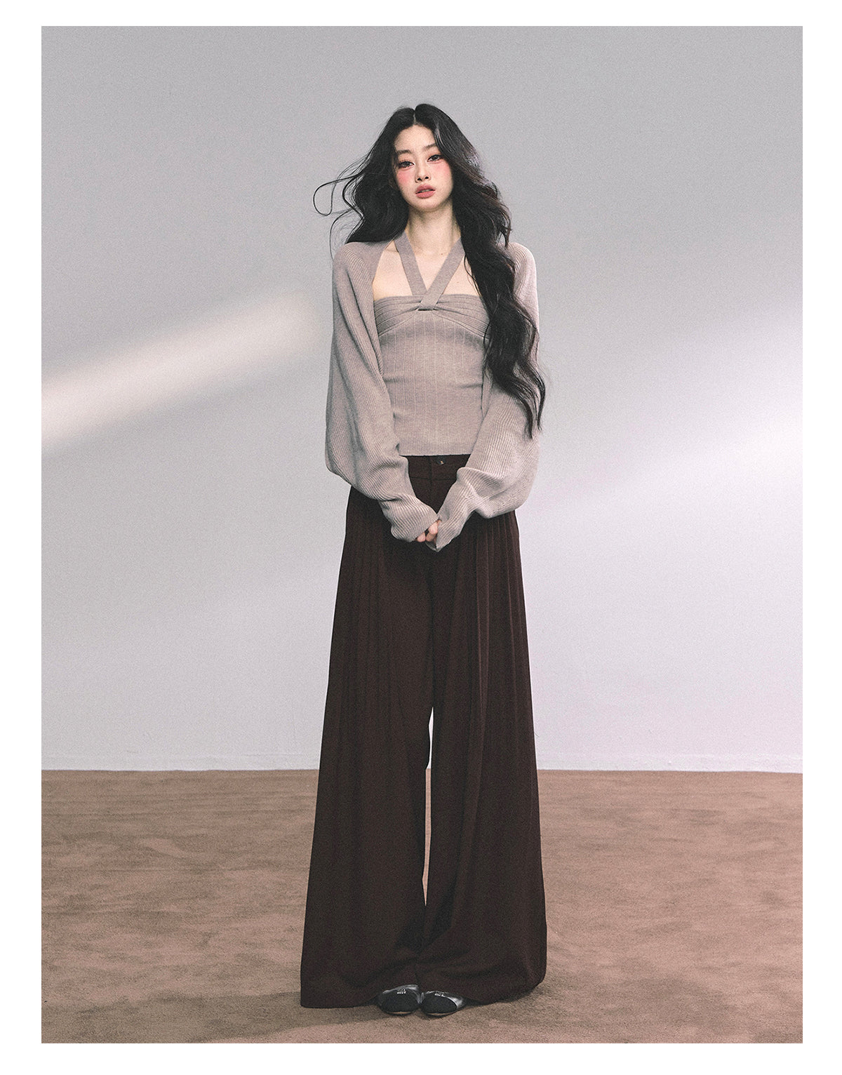 ShaoYeYan Spoiled Heiress French Knit Set