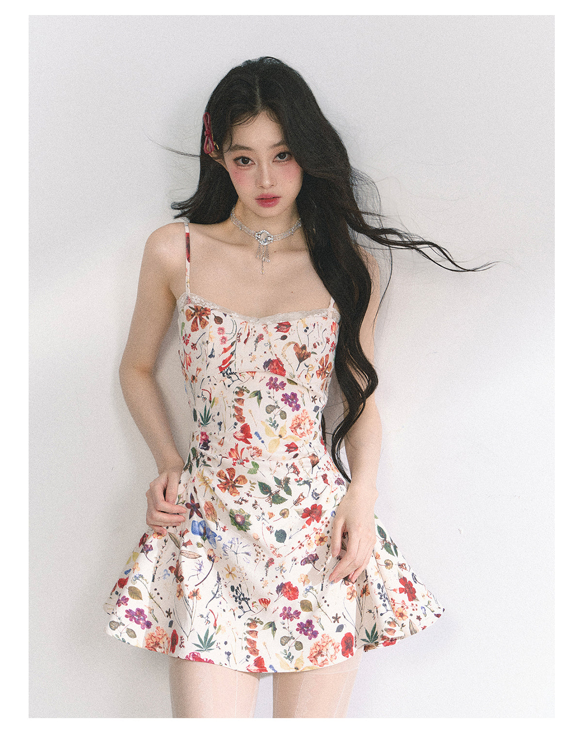 SHAOYEYAN French Floral Lace Sundress